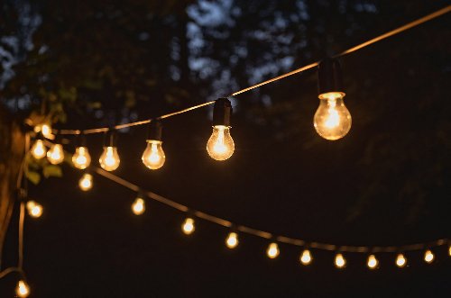 Outdoor hanging lights