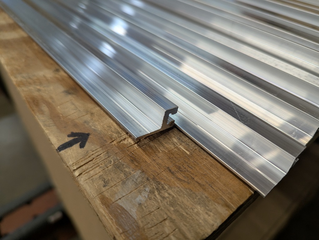 Mill aluminum SNAPP Track - 2nd's