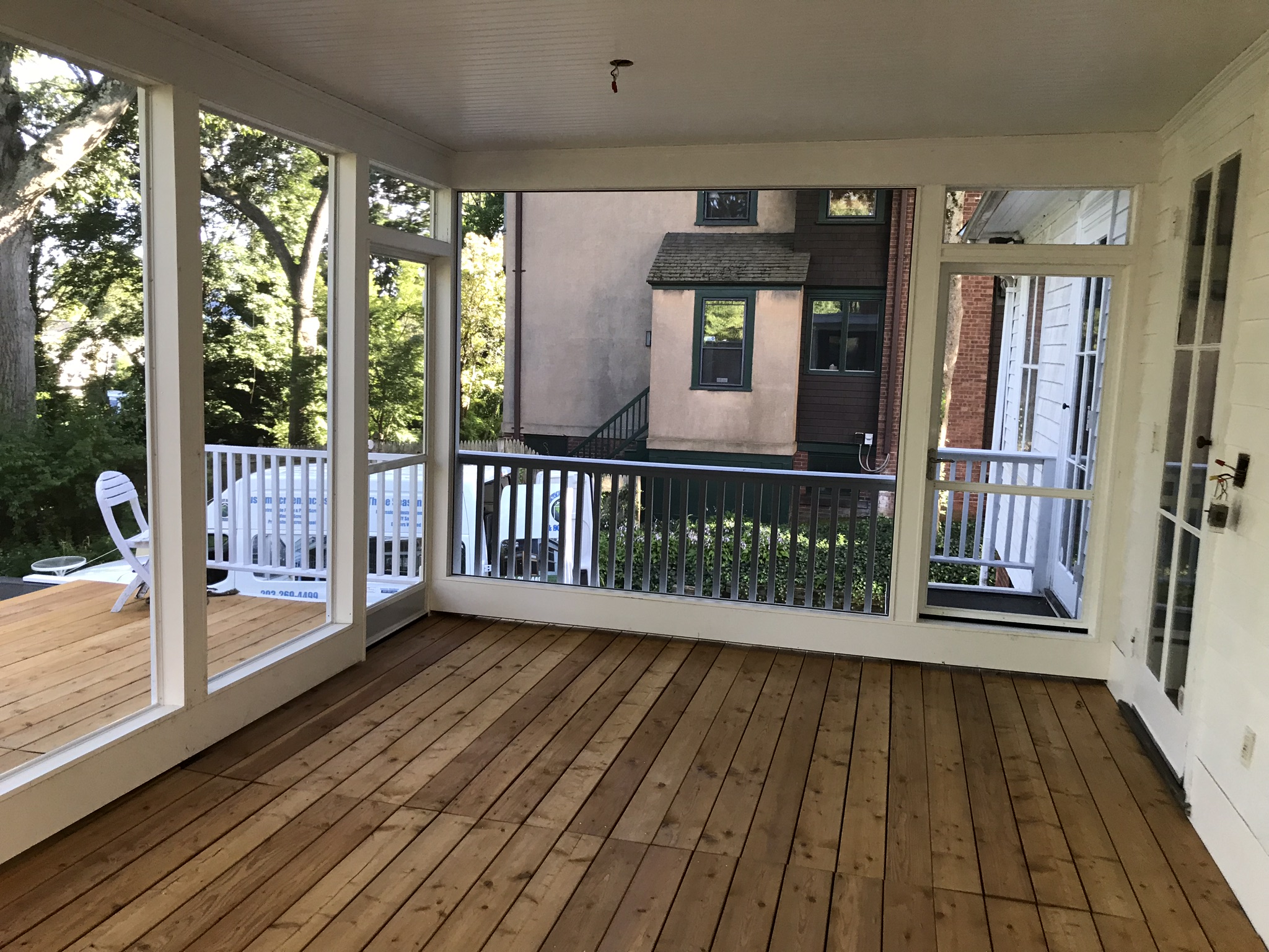 Perfect Screen Porch with Large Screens
