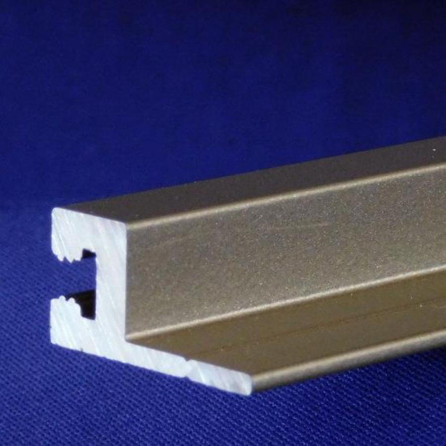 SNAPP screen Track - Bronze powder coated aluminum porch screening track 2