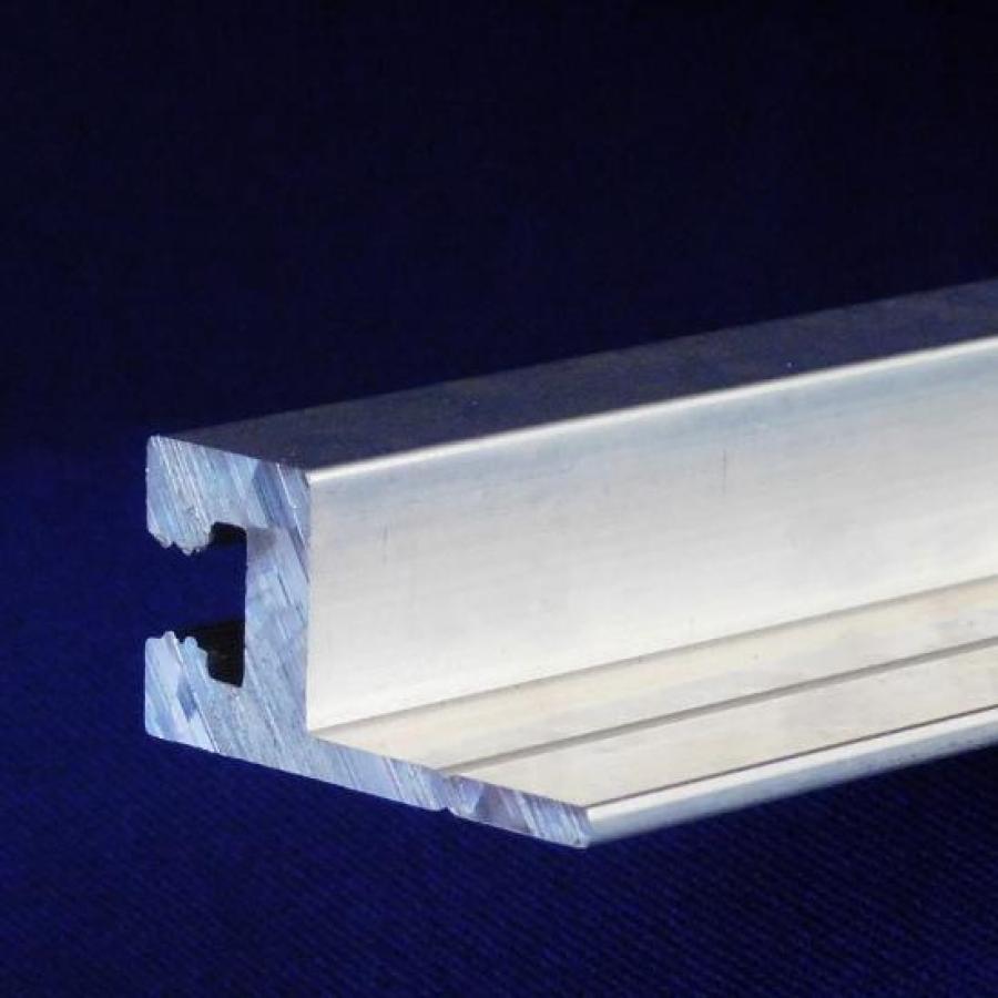 SNAPP screen Track - Unfinished aluminum porch screening track 2