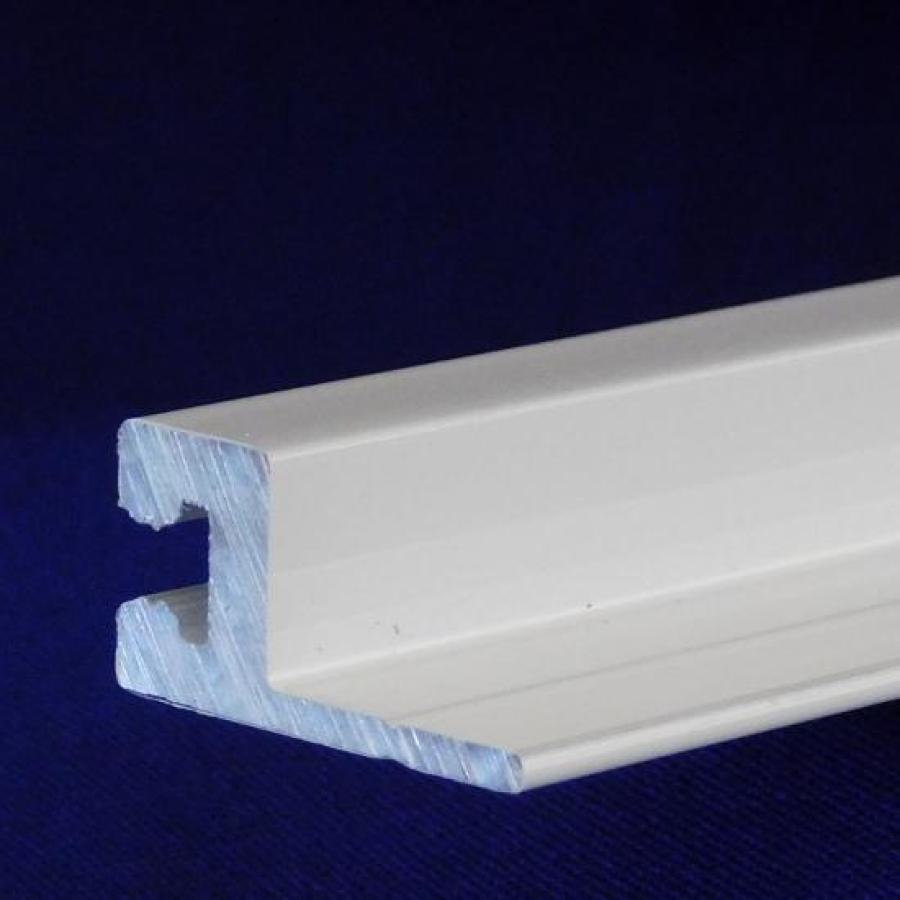 SNAPP screen Track - White powder coated aluminum porch screening track 2