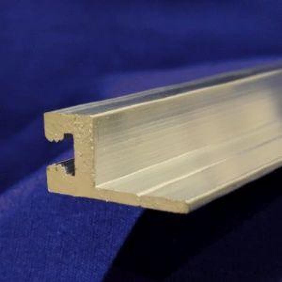 SNAPP screen Track - Unfinished aluminum porch screening track 2