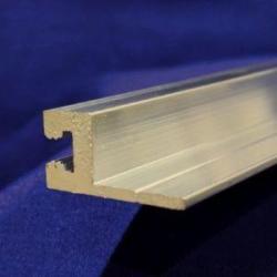 SNAPP screen Track - Unfinished aluminum porch screening track 2