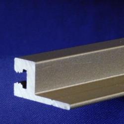 SNAPP screen Track - Bronze powder coated aluminum porch screening track 2