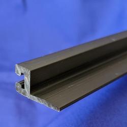 SNAPP screen Track - Black PVC porch screening track 2